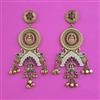 Antique Meenakari Earring with Matte Gold Plating