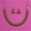 Antique Classic Necklace with Matte Gold Plating