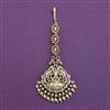 Antique Temple Tikka with Matte Gold Plating