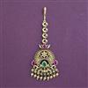 Antique Delicate Tikka with Matte Gold Plating