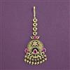 Antique Delicate Tikka with Matte Gold Plating