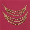 Antique Multi Layer Ear Chain with Gold Plating