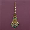 Antique Pearl Tikka with Matte Gold Plating