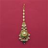 Antique Pearl Tikka with Matte Gold Plating