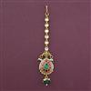 Antique Pearl Tikka with Matte Gold Plating
