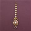 Antique Pearl Tikka with Matte Gold Plating