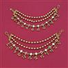 Antique Multi Layer Ear Chain with Gold Plating