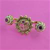 Antique Pearl Ring with Matte Gold Plating
