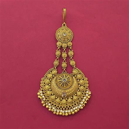 Antique Classic Pasa with Matte Gold Plating