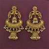 Antique Birds Earring with Matte Gold Plating