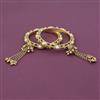 Antique Pearl Bangles with Gold Plating