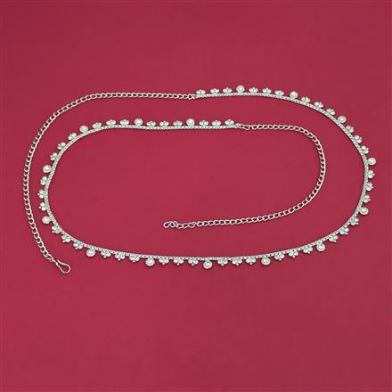 Antique Delicate Belt with Rhodium Plating