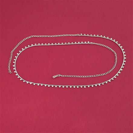 Antique Delicate Belt with Rhodium Plating