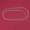Antique Delicate Belt with Rhodium Plating