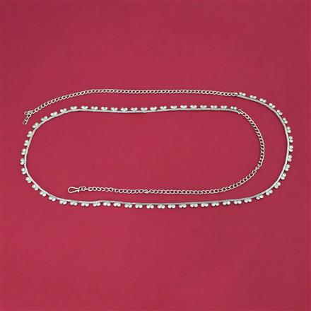 Antique Delicate Belt with Rhodium Plating
