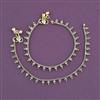 Antique Baby Payal with Gold Plating