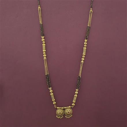 Antique Long Mangalsutra with Gold Plating