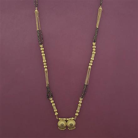 Antique Long Mangalsutra with Gold Plating