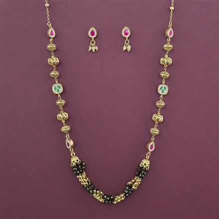 Antique Classic Mangalsutra with Gold Plating