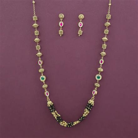 Antique Classic Mangalsutra with Gold Plating