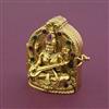 Antique Temple Sindoor Box with Gold Plating