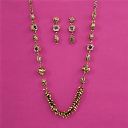 Antique Classic Mala With Gold Plating