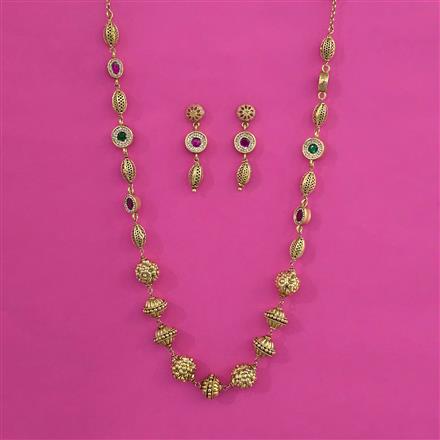 Antique Classic Mala With Gold Plating