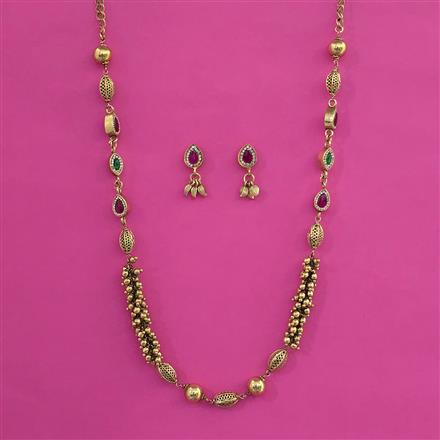 Antique Classic Mala With Gold Plating