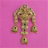 Antique Temple Hair Brooch with Gold Plating