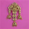 Antique Temple Hair Brooch with Gold Plating