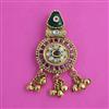 Antique Classic Hair Brooch with Gold Plating