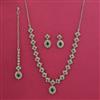 Antique Delicate Necklace with Mehndi Plating