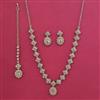 Antique Delicate Necklace with Mehndi Plating