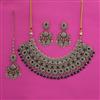 Antique Bridal Necklace with Mehndi Plating