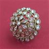 Antique Adjustable Ring with Mehndi Plating
