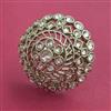 Antique Adjustable Ring with Mehndi Plating