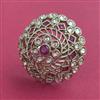 Antique Adjustable Ring with Mehndi Plating