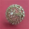 Antique Adjustable Ring with Mehndi Plating
