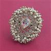 Antique Adjustable Ring with Mehndi Plating