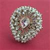 Antique Adjustable Ring with Mehndi Plating