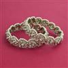Antique 2 Pc Pearl Bangles with Mehndi Plating