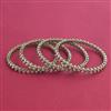Antique 4 Pc Classic Bangles with Mehndi Plating