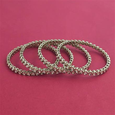 Antique 4 Pc Classic Bangles with Mehndi Plating