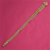 Antique Temple Hair Brooch with Matte Gold Plating