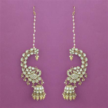 Antique Earcuff with Matte Gold Plating