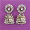 Antique Jhumki with Matte Gold Plating