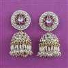 Antique Jhumki with Matte Gold Plating
