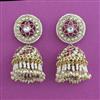 Antique Jhumki with Matte Gold Plating