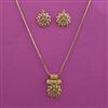 Antique Classic Pendant Set with Gold Plating