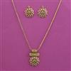 Antique Classic Pendant Set with Gold Plating